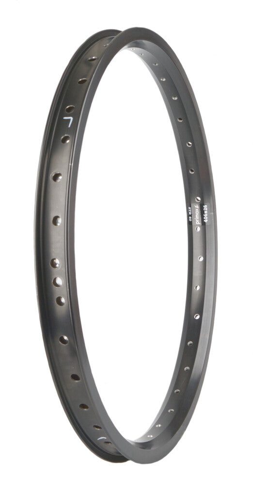 Primax E Str40 RIM 20 Zoll (406) 36 Löcher Scheibe Schwarz
