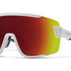 Smith Wildcat Bril White Chromapop Red Mirror