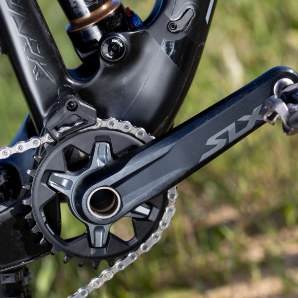 Shimano - Kurbelgarnitur 12-fach SLX FC-M7120-1 ohne Kettenblatt 175 mm - schwarz