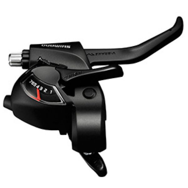 Shimano Versteller (rechts) mit Bremshebel 7 Speed ​​ST-Ef41 Schwarz