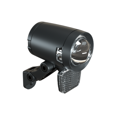 Scheinwerfer Hrmans H -Black Pro Dynamo - Out -Funktion - mit Halter - 200 Lumen