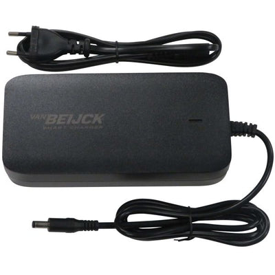 Van Beijck Batterie Ladegerät Li-Ion Smart Loader 5,5 x 2,1 mm (schnelles Ladegerät 4a) 36 Volt 4AH