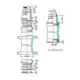 Tecora Headset-Adapter Gazelle nm 22,2 41,4 27 semi gei - afbeelding 3