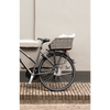 Basil Cento Rattan Look - Fahrradkorb - hinten - braun