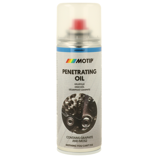 Durchdringung von Ölmotip -Radspray