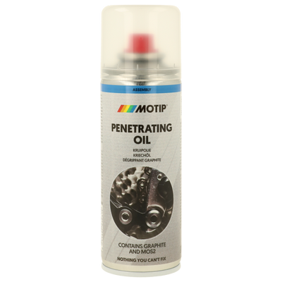 Durchdringung von Ölmotip -Radspray