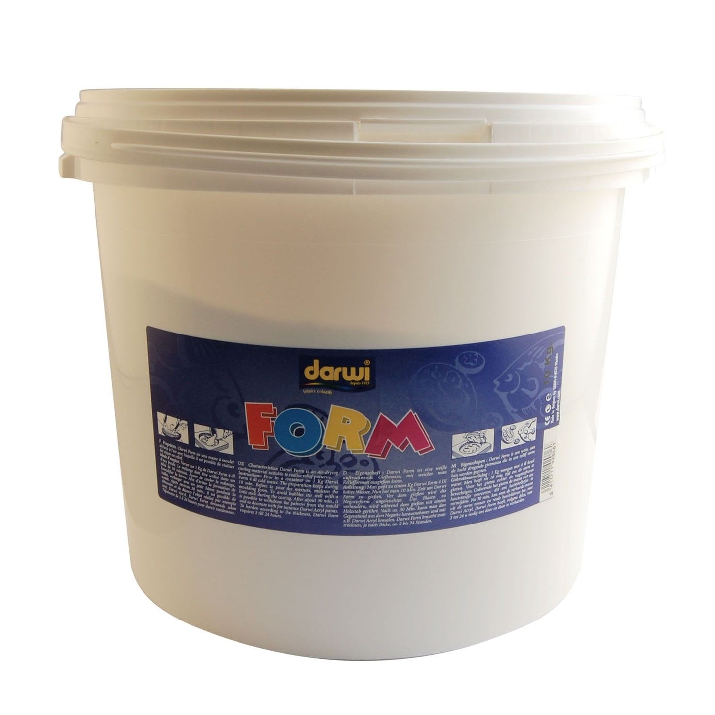 Markenlos darwi • Form-Gips-Eimer 10 kg