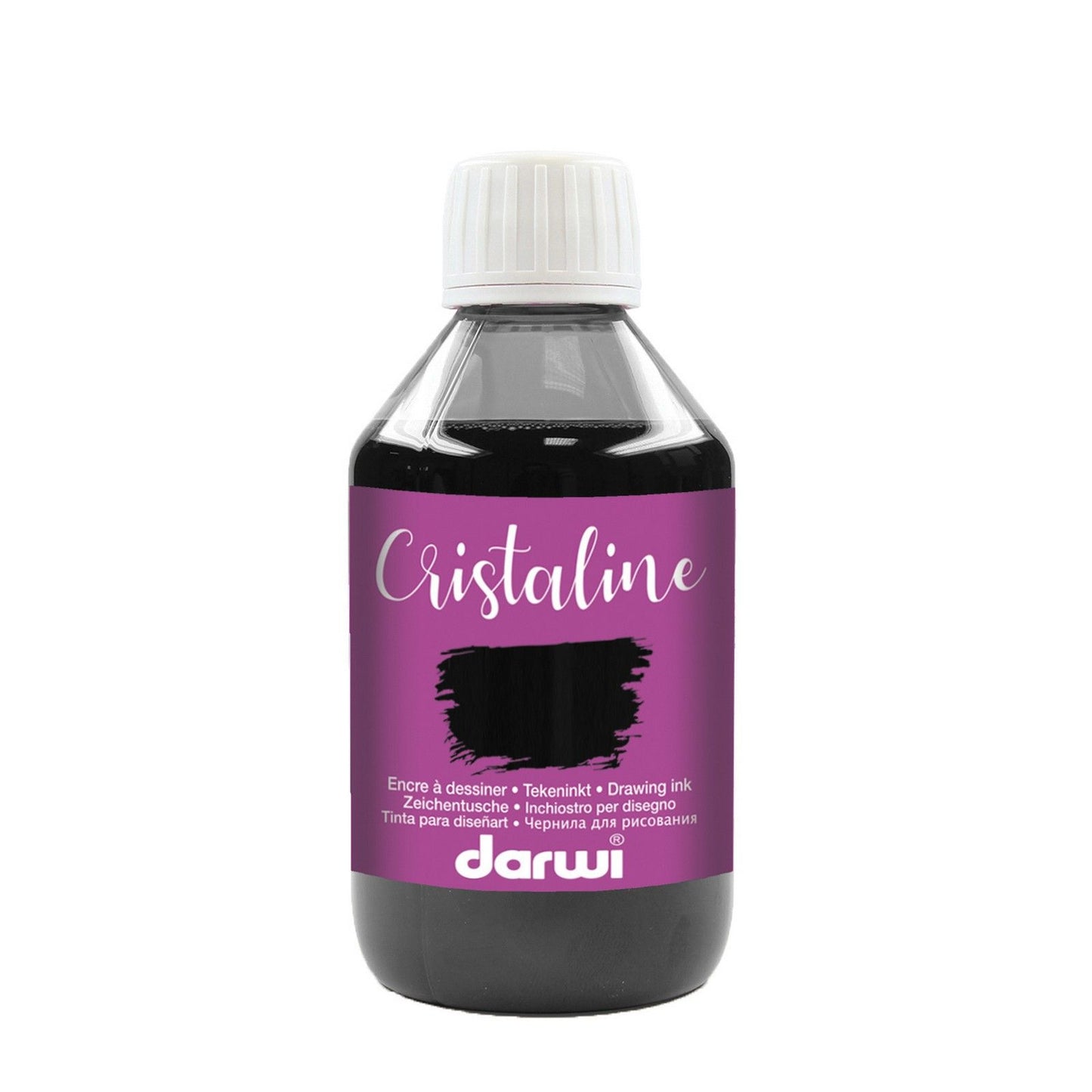 Darwi • Kristallin 250 ml schwarz