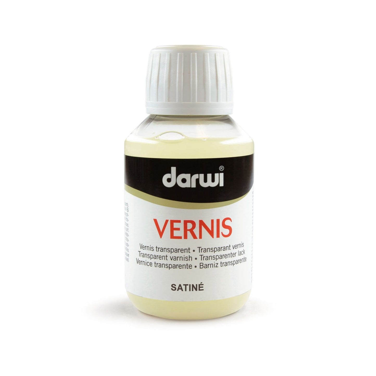 Markenloser Darwi-Lack, seidenmatt, transparent, 100 ml