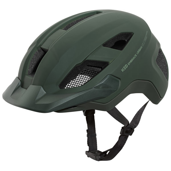 Ked Fahrradhelm Embrace Urban – M (54–58 cm) – Dunkelgrün