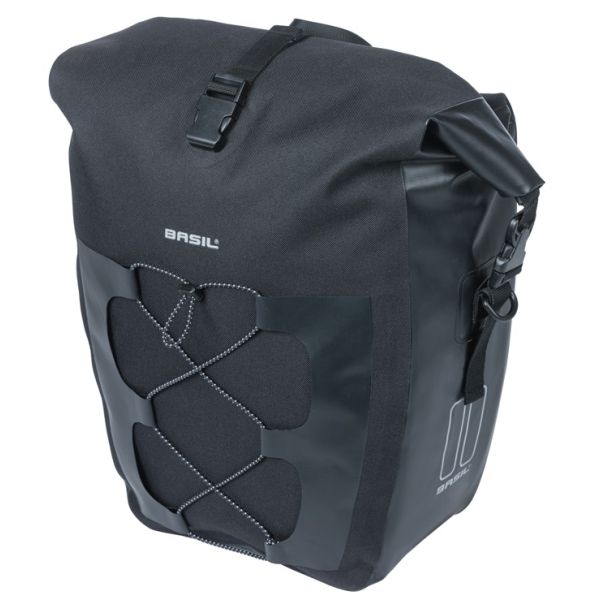Basil Einzeltasche Navigator wasserdicht l mik 25-31l 14 x 26 x 42 cm - Schwarz