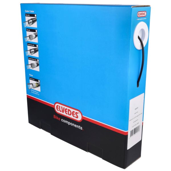 Elvedes Dropper-Außenkabel 3,65 mm Rolle 30 m schwarz superflex