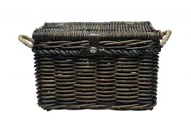 Fahrradkorb Melbourne 45 Liter 45 x 33 cm Rattan Brown