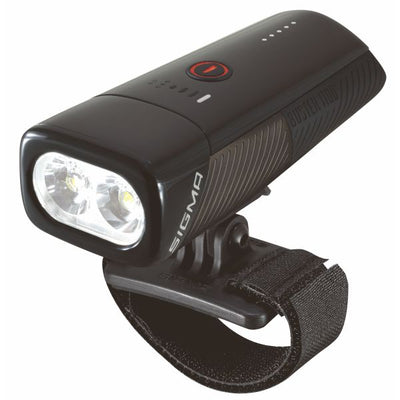 Sigma Scheinwerfer Buster 1100 LED Helmhouder -li -ion -Batterie USB
