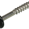 Dachfassaden-Farbkopfschraube Edelstahl-A2 schwarz RAL9005 4,8x38 | 50 Stück - 6304.30.37523