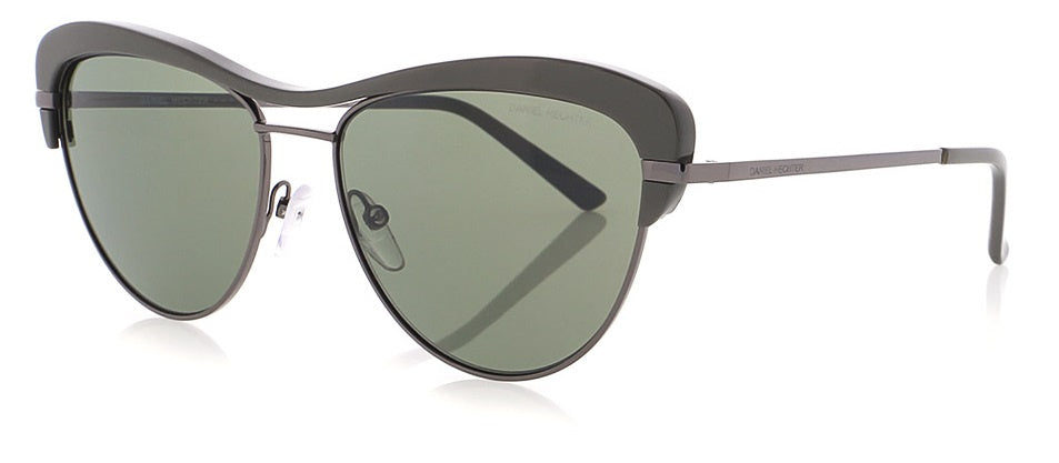 Sonnenbrille DHS253 Damen oval Edelstahl Kat. 3 Armeegrün