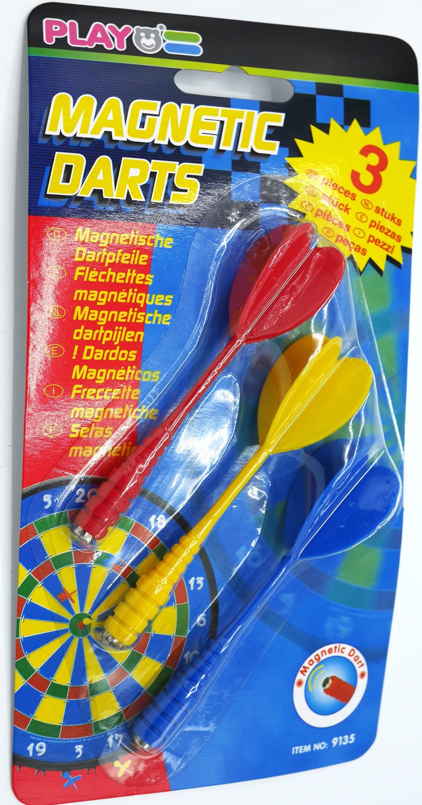 Magnetische Pfeile 3 Teile, 10,5 cm lang