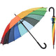 Premiumparts Regenschirm Regenbogen 98cm