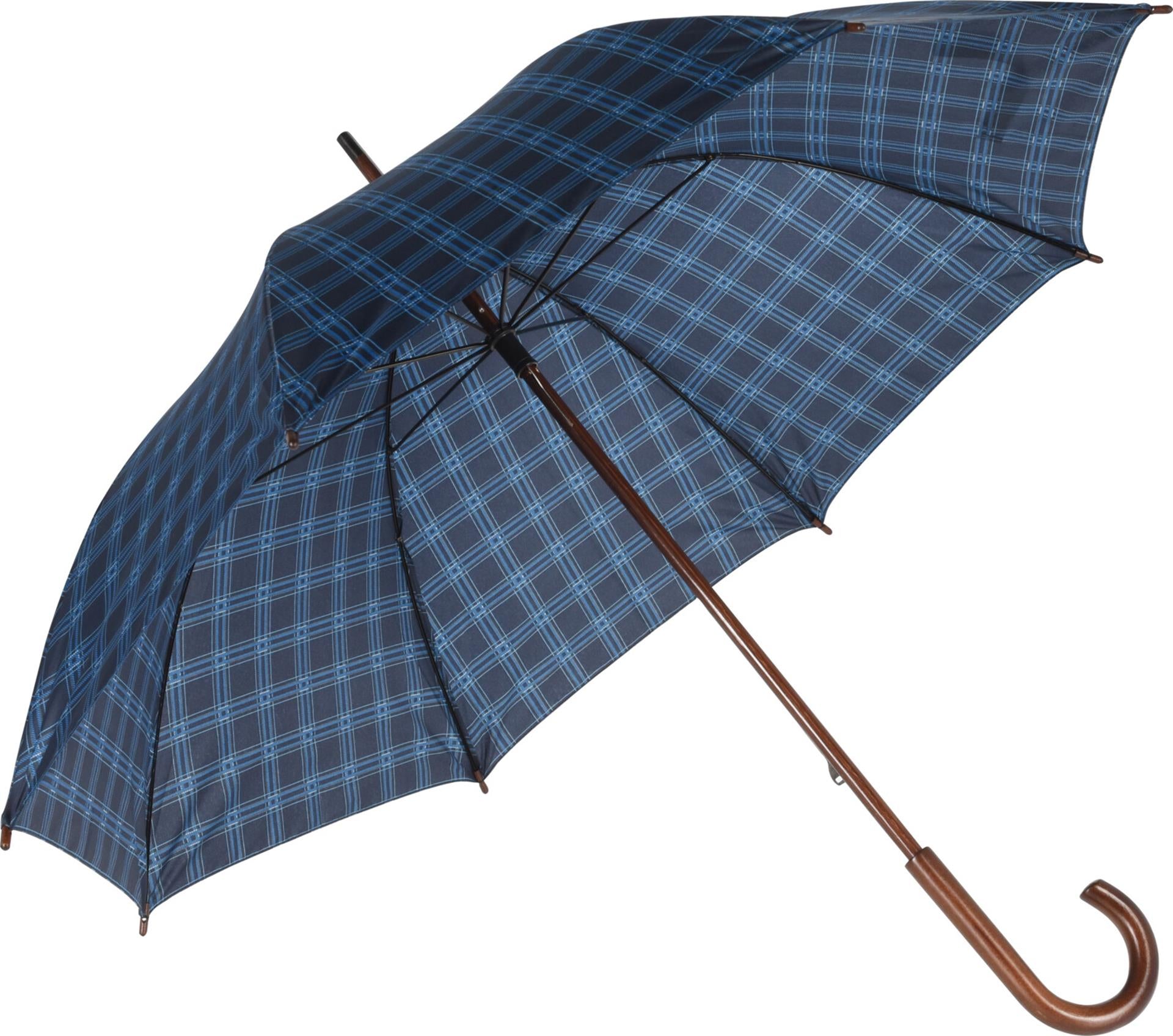 Regenschirm kariert 104cm