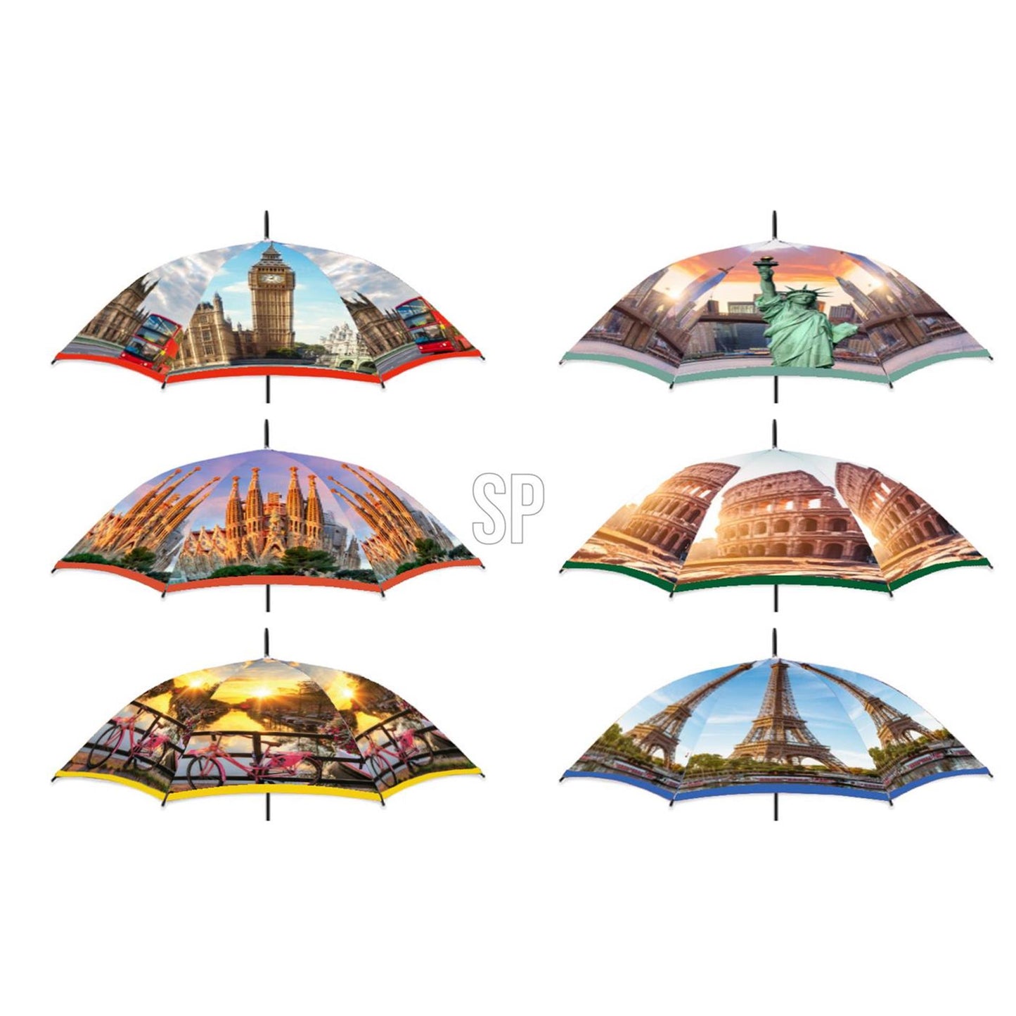 Regenschirmstädte 6ass Design