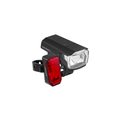 Trelock Beleuchtungsset Lighthammer 80 80Lux USB