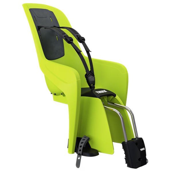 Thule Kindersitz hinter der Fahrt entlang Lite zur Rahmenbestätigung Zen Lime
