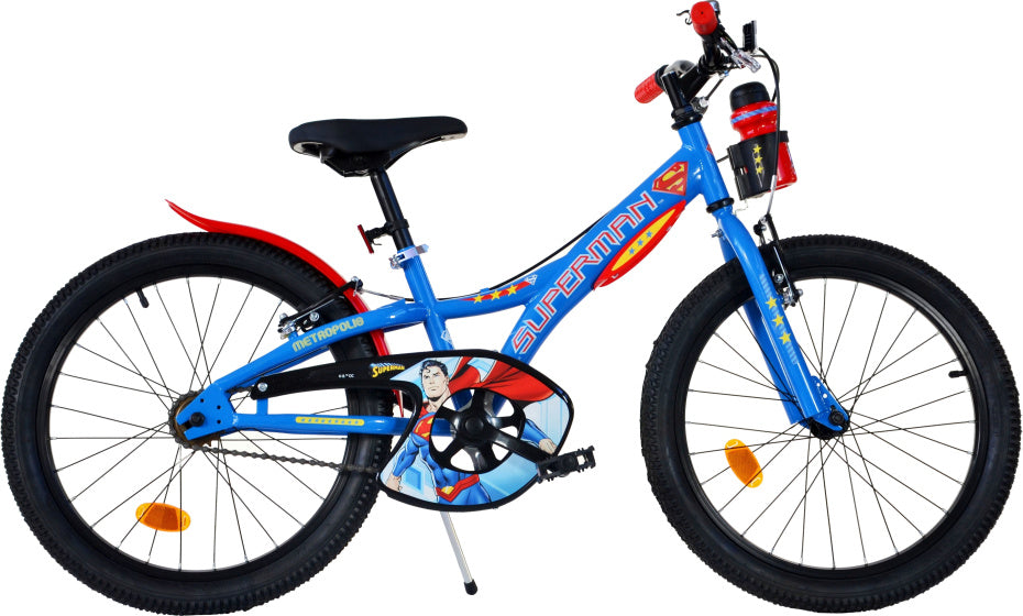 Dino Superman 20-Zoll-Jungen V-Bremsblau