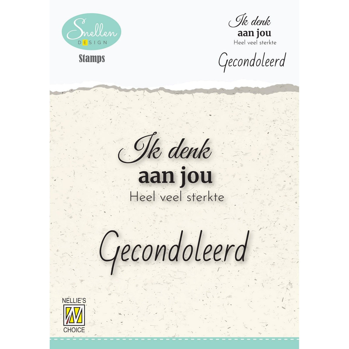 Nellies Wahl • Clear Stamp Niederländische Kondolenztexte Nr. 2