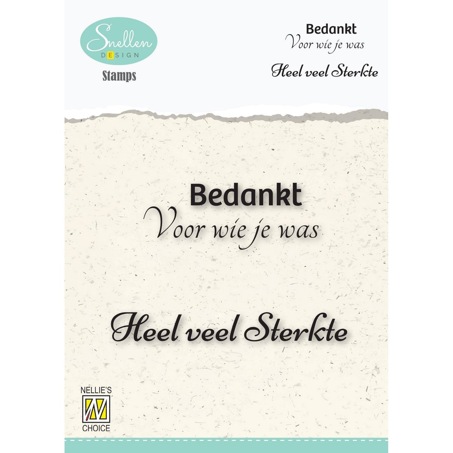 Nellies Wahl • Clear Stamp Niederländische Kondolenztexte Nr. 4