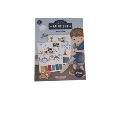 Little Dutch Aquarellset Jim Vouigen - inkl. Pinsel und Aufkleber