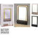 Home-Styling-Spiegel LED mit Ablage und Haken