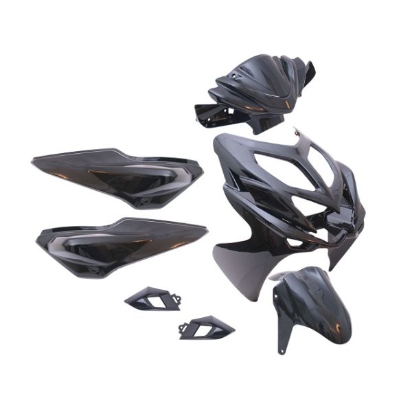 Edge Storage 9-teiliger Aerox-R vom Jahr 2014 Metallic Black