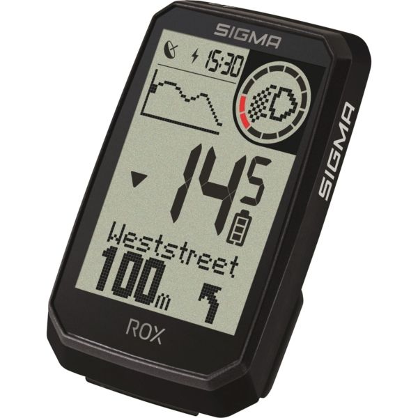 Sigma Fahrrad Computer Rox 4.0 Ausdauer schwarz