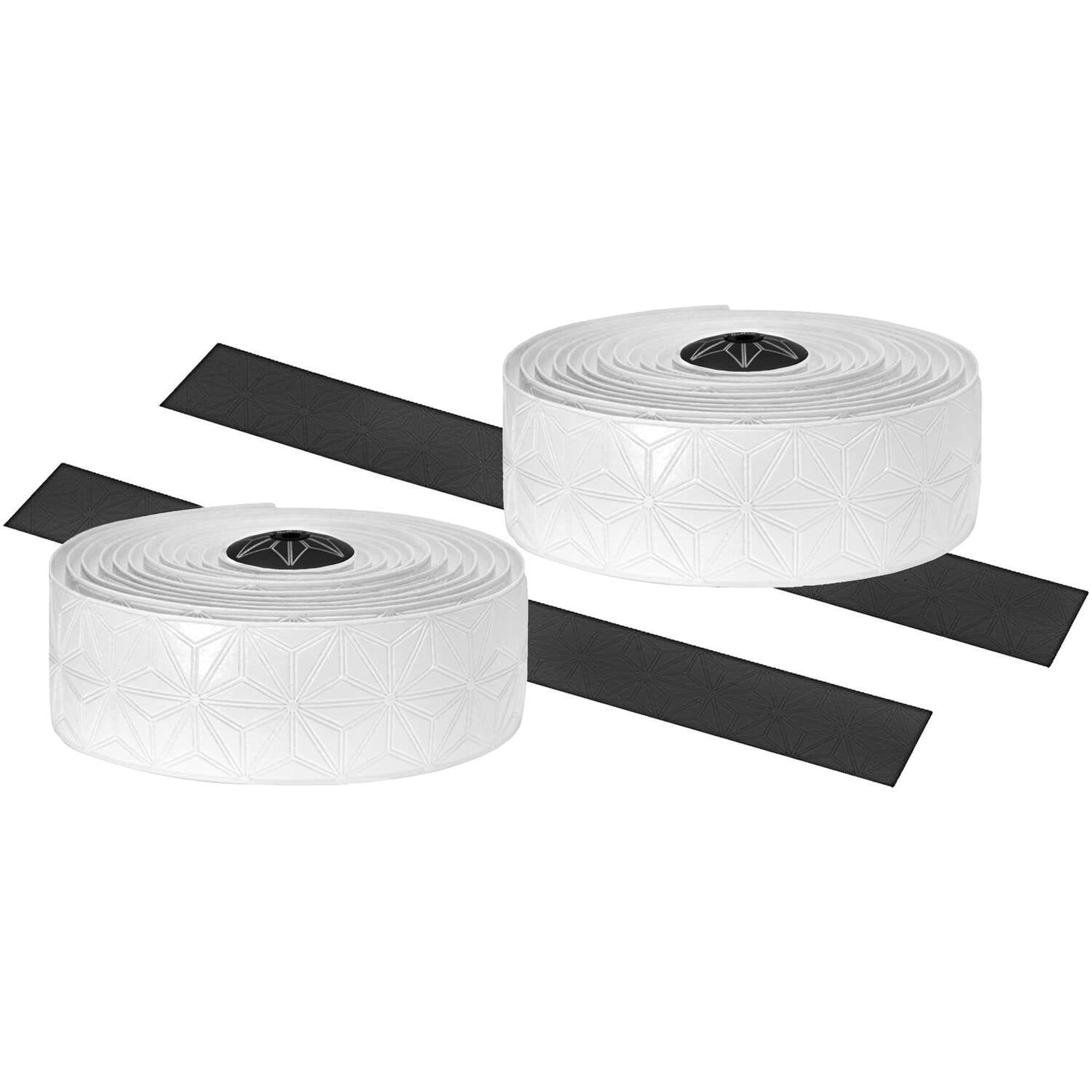 Supacaz Super klebriger Kush Single Color Lenkband Weiß inklusive Aluminiumlenker -Stecker