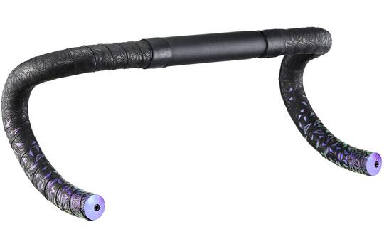 Supacaz – Super klebriges Kush Star Fade Lenkerband, violetter Refraktor