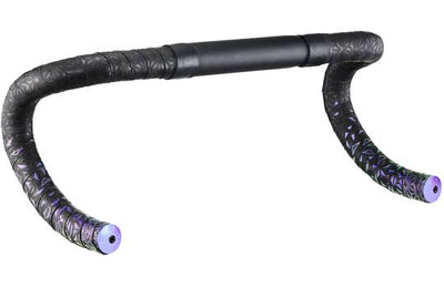 Supacaz – Super klebriges Kush Star Fade Lenkerband, violetter Refraktor