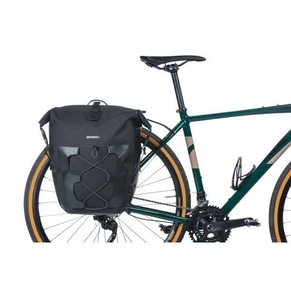 Basil Einzeltasche Navigator wasserdicht l mik 25-31l 14 x 26 x 42 cm - Schwarz