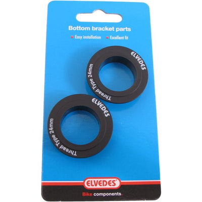 Tretlager Lagerdeckel Elvedes für Shimano 24mm Outboard (2 Stück)