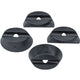 Basilikum Buddy Gummi -Ringe - 4 - schwarz