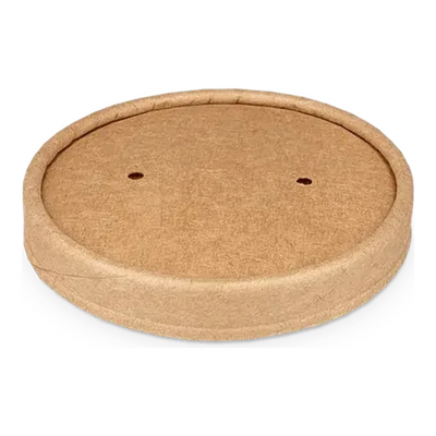 Deckel Kraft Suppenbecher 90mm (500 Stück)
