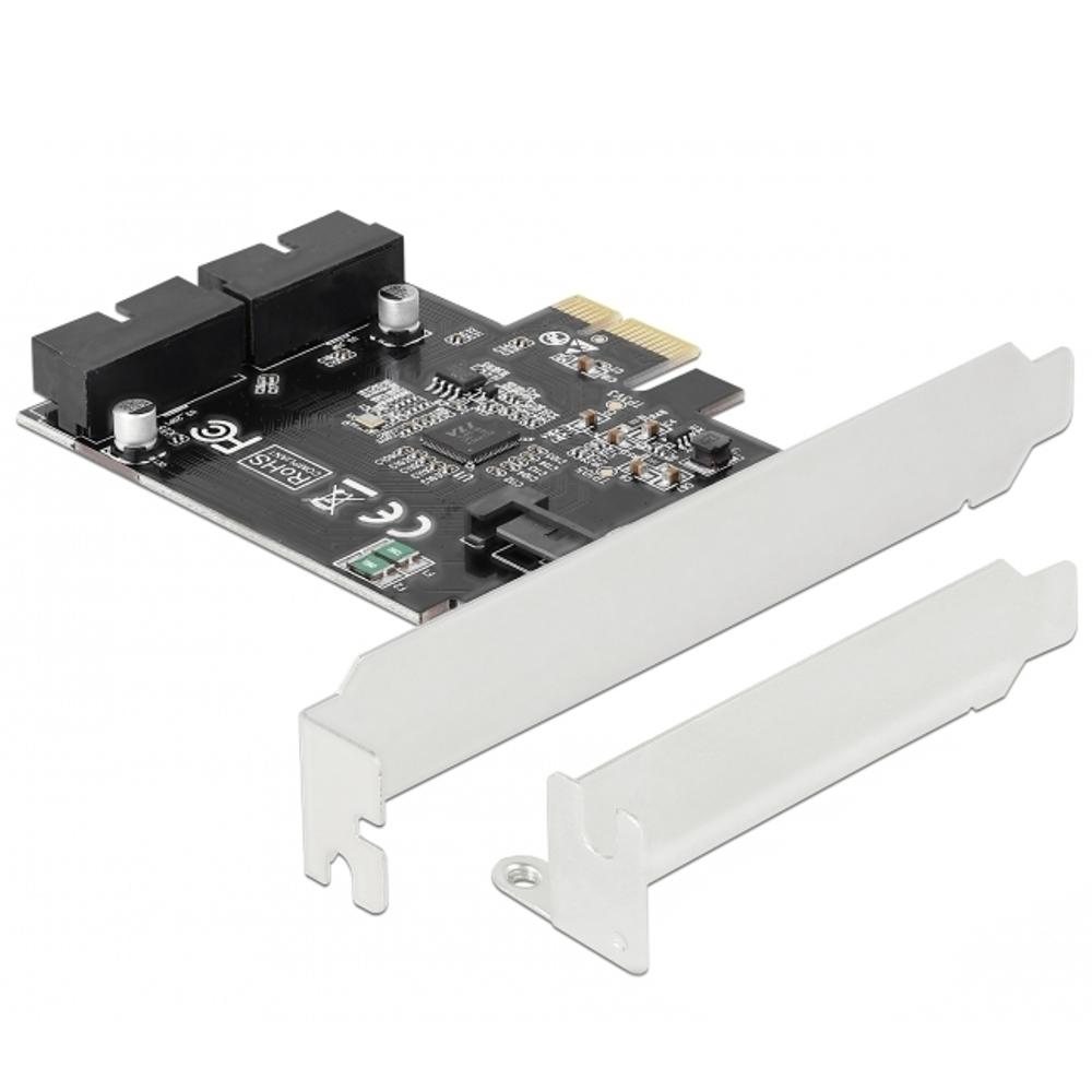 Delock PCI Express -Karte auf 2 x interne USB 3.0 -Pin -Köpfe