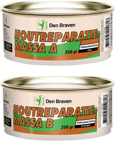 Den Braven Schwalbenholz-Reparaturmasse 2K 500gr - 200365