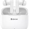 Denver kabellose Bluetooth-Ohrhörer kompakt + Ladeetui weiß – 7120860
