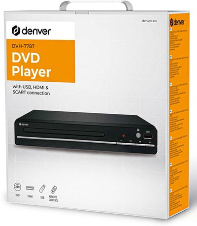 Denver DVD-Player mit HDMI-, Scart- und USB-Anschluss – 9910020