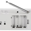 Denver DAB+ 230V oder Batterie + Dual-Alarmfunktion weiß - 8140320
