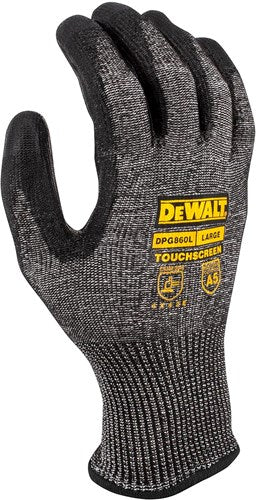 Dewalt 13g A4 Touch L Arbeitshandschuh mit A4-Schnittfestigkeit – DPG860Leu