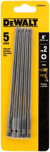 Dewalt Zubehör 156 mm Gipskarton-Schraubenbit PH2 – dt20425-qz