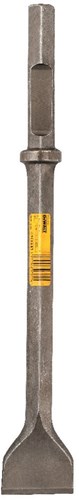 Dewalt-Zubehör, 28 mm Sechskant (Sechskant), Flachmeißel, Breite 76 mm, Länge 521 mm – dt6932-qz