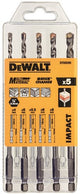 Imp Dewalt Zubehör 5-teiliges Act-Steinbohrer-Set – dt60099-qz