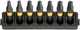 Imp Dewalt Zubehör-Bit-Set | Halter + Torsion wirken | 25mm | sq1 x2, sq2 x3, sq3 x2 - dt70815-qz